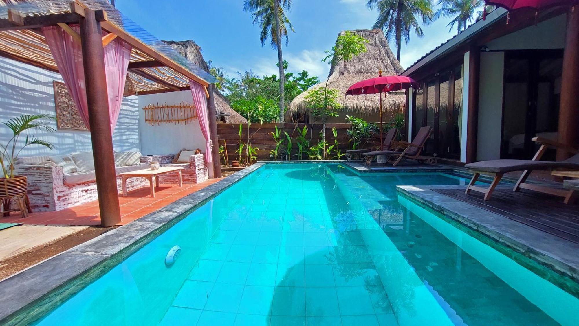 Meno Island Villas Gili Meno Exterior foto