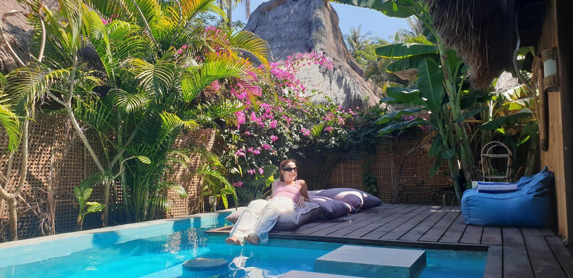 Meno Island Villas Gili Meno Quarto foto